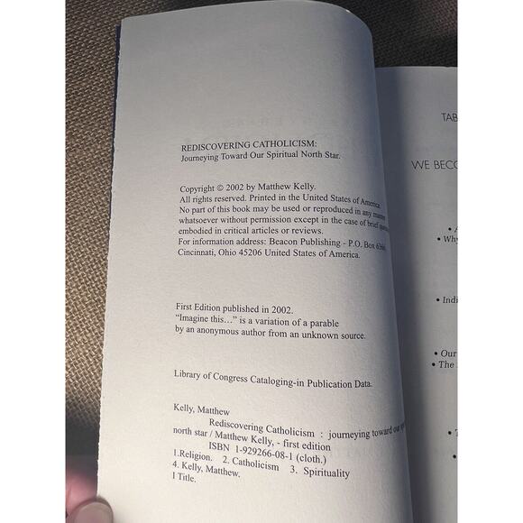 Rediscovering Catholicism by Matthew Kelly Soft Cover - Picture 5 of 8